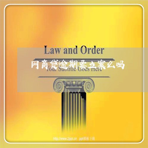 网商贷逾期要立案么吗/2023022808260 网商贷逾期要立案么吗/2023022808260
