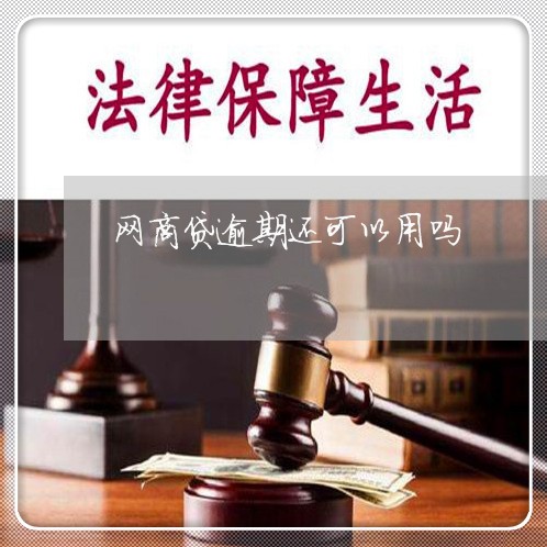 网商贷逾期还可以用吗/2023022804956