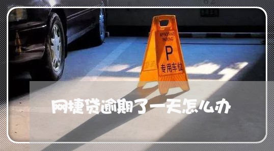 网捷贷逾期了一天怎么办 网捷贷逾期了一天怎么办