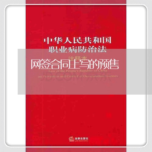 网签合同上写的预售/2023040910416 网签合同上写的预售/2023040910416
