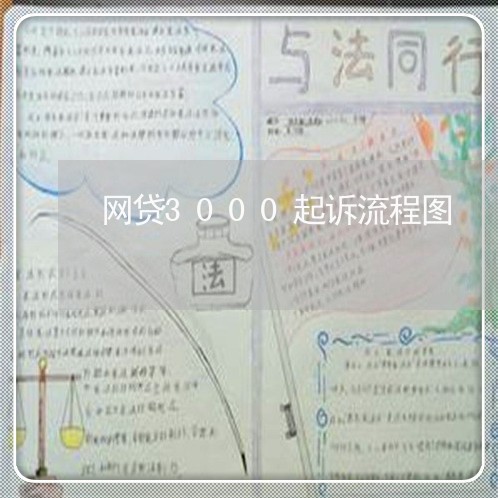 网贷3000起诉流程图/2023120664615