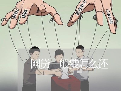 网贷一般要怎么还/2023120707614