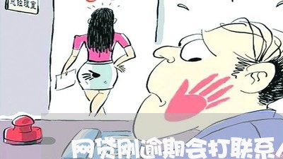 网贷刚逾期会打联系人吗/2023120427161