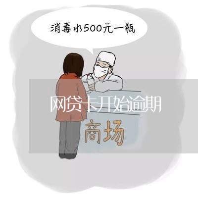 网贷卡开始逾期/2023021253519