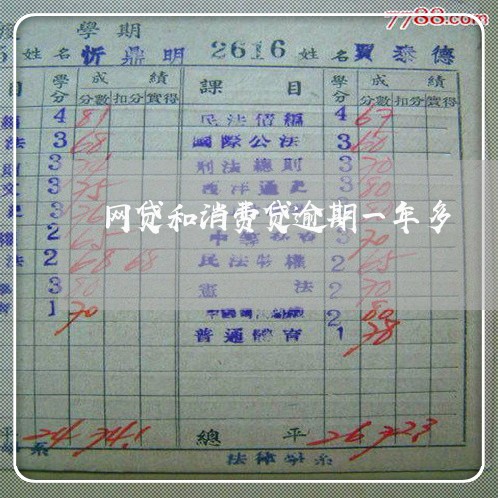 网贷和消费贷逾期一年多 网贷和消费贷逾期一年多