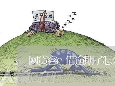 网贷容e借逾期了怎么办 网贷容e借逾期了怎么办