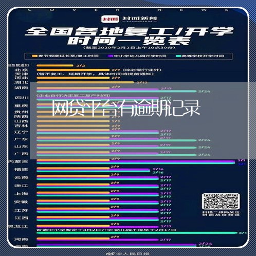 网贷平台有逾期记录 网贷平台有逾期记录