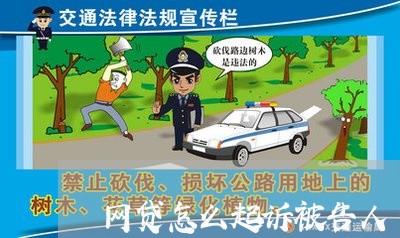 网贷怎么起诉被告人