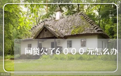 网贷欠了6000元怎么办 网贷欠了6000元怎么办