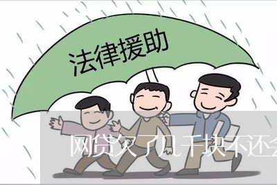 网贷欠了几千块不还会被起诉么