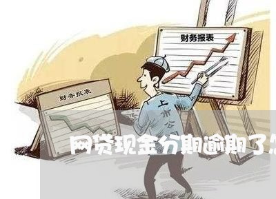 网贷现金分期逾期了怎么办/2023120567160