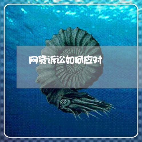 网贷诉讼如何应对 网贷诉讼如何应对