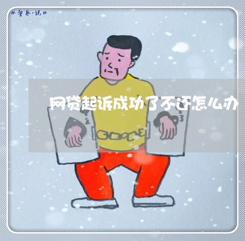 网贷起诉成功了不还怎么办/2023120655179