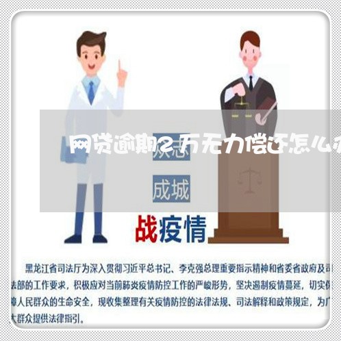 网贷逾期2万无力偿还怎么办理/2023022758494