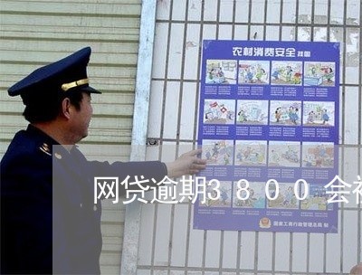 网贷逾期3800会被告吗 网贷逾期3800会被告吗