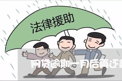 网贷逾期一月后再还款/2023020412875