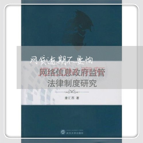 网贷逾期不要怕/2023012869604