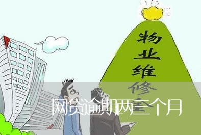 网贷逾期两三个月/2023061918687