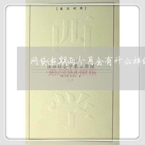 网贷逾期两个月会有什么样的后果