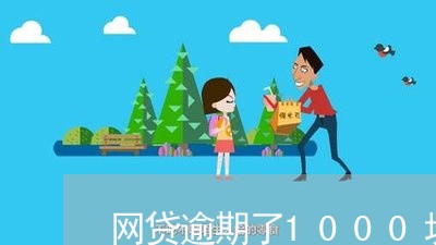 网贷逾期了1000块严重吗