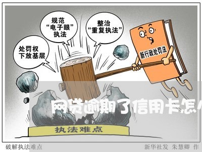 网贷逾期了信用卡怎么办/2023030147057