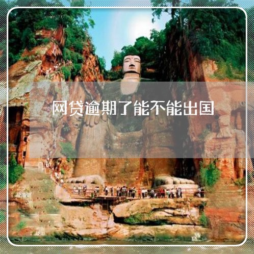 网贷逾期了能不能出国