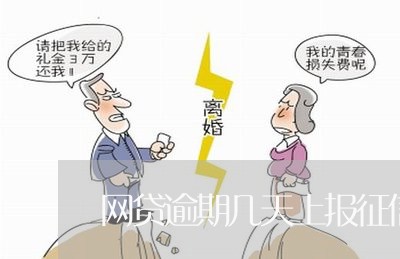 网贷逾期几天上报征信报告/2023120430482