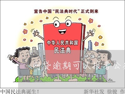 网贷逾期可以报考公务员吗/2023120472593