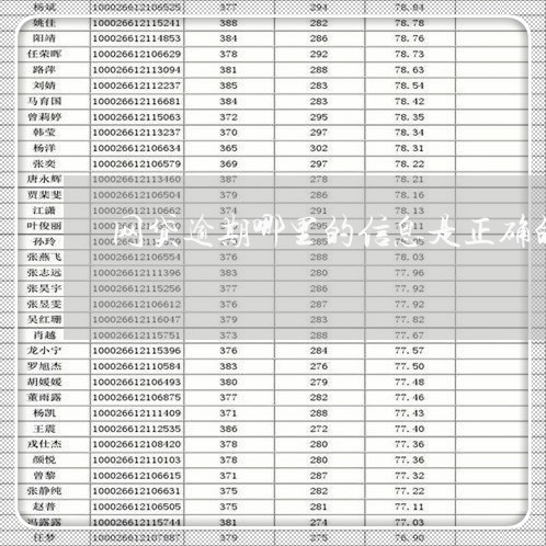 网贷逾期哪里的信息是正确的 网贷逾期哪里的信息是正确的