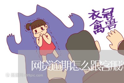 网贷逾期怎么跟客服沟通/2023112427159