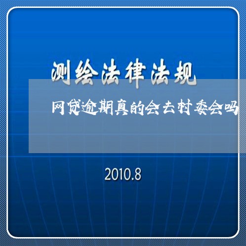 网贷逾期真的会去村委会吗/2023120538259