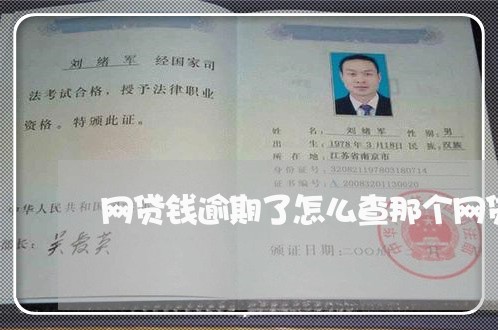 网贷钱逾期了怎么查那个网贷 网贷钱逾期了怎么查那个网贷