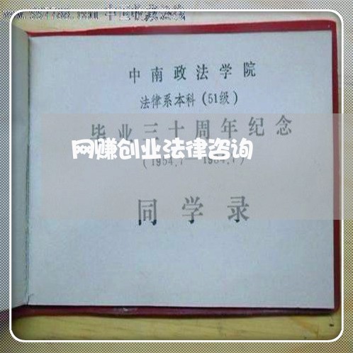 网赚创业法律咨询
