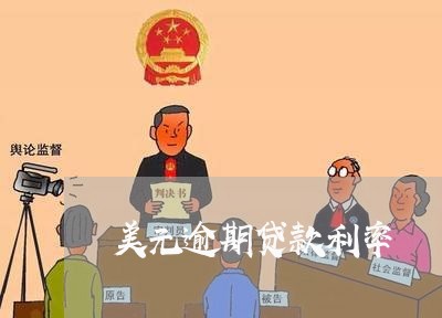 美元逾期贷款利率 美元逾期贷款利率
