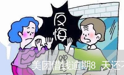 美团借钱逾期8天还不上/2023032959270