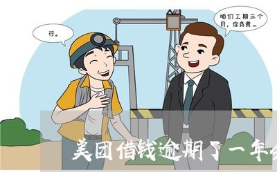 美团借钱逾期了一年会起诉吗