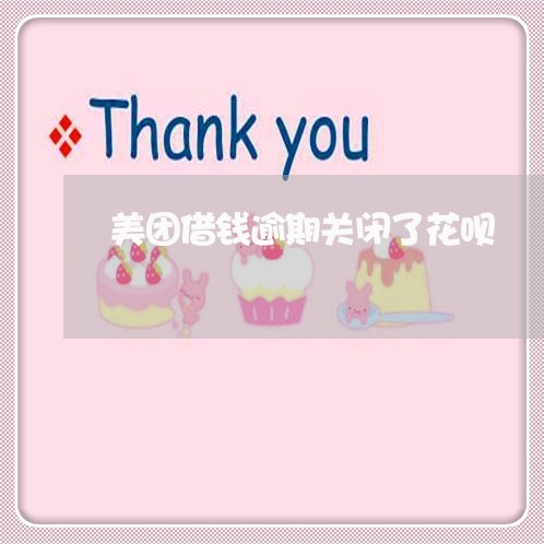 美团借钱逾期关闭了花呗 美团借钱逾期关闭了花呗