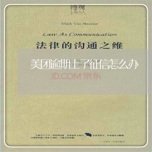 美团逾期上了征信怎么办 美团逾期上了征信怎么办