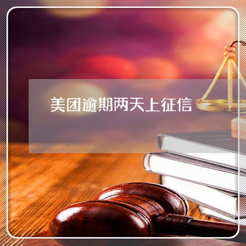 美团逾期两天上征信 美团逾期两天上征信