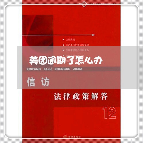 美团逾期了怎么办