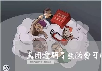 美团逾期了生活费可以用么/2023060495058