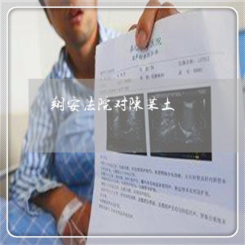 翔安法院对陈某土