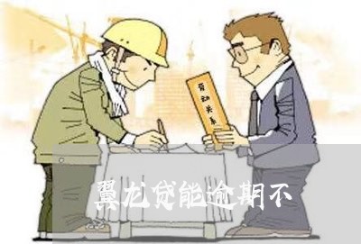 翼龙贷能逾期不