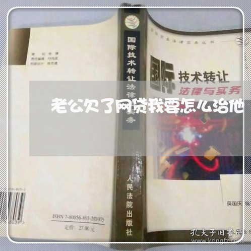 老公欠了网贷我要怎么治他