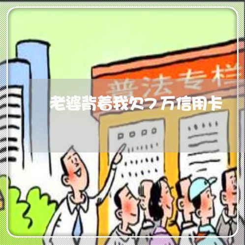 老婆背着我欠7万信用卡 老婆背着我欠7万信用卡