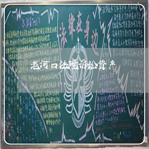 老河口法院诉讼资产