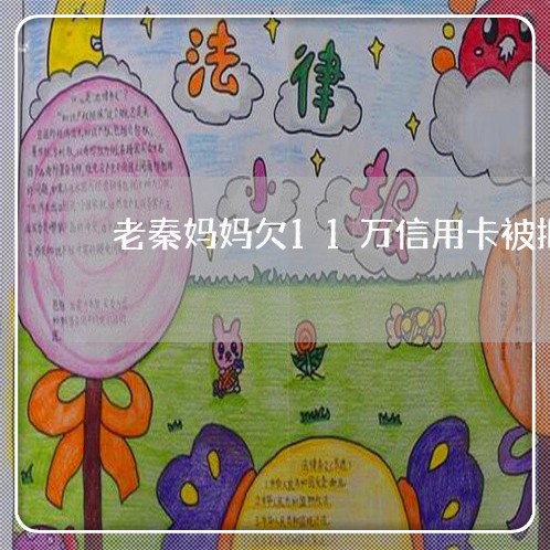 老秦妈妈欠11万信用卡被拒 老秦妈妈欠11万信用卡被拒