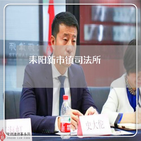 耒阳新市镇司法所