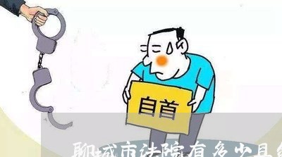 聊城市法院有多少县级干部 聊城市法院有多少县级干部