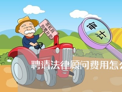 聘请法律顾问费用怎么算/2023061838938
